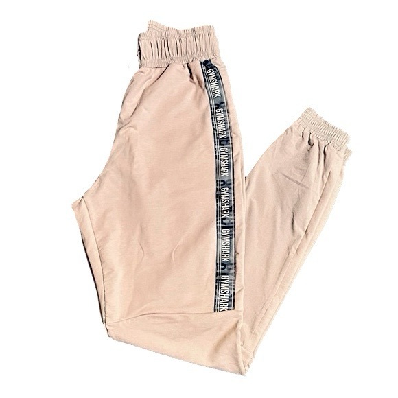 Gymshark Pants - NWOT GYMSHARK revival jogger pants taupe high waisted